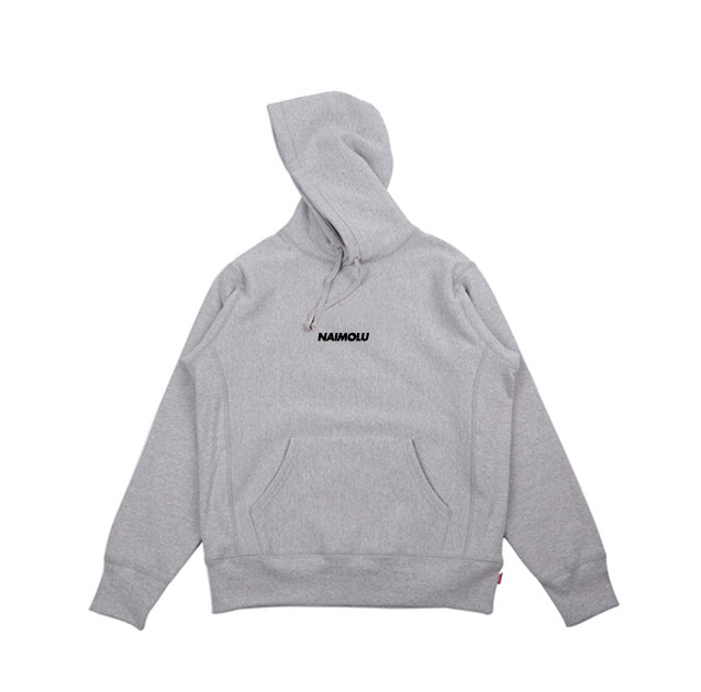 NAIMOLU SMALL LOGO HOODIE GREY