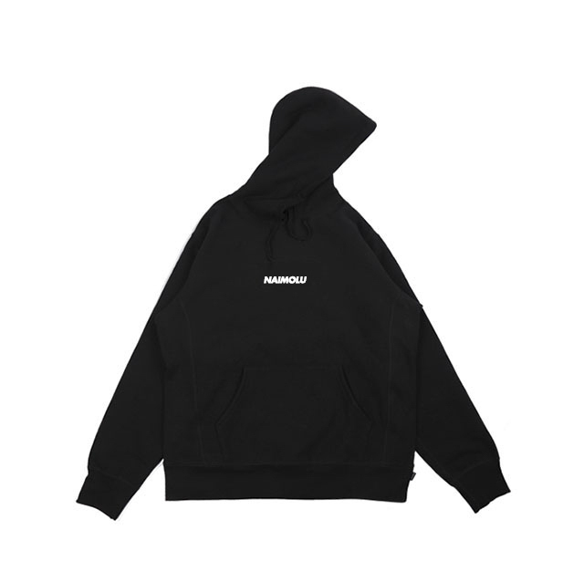 NAIMOLU SMALL LOGO HOODIE BLACK