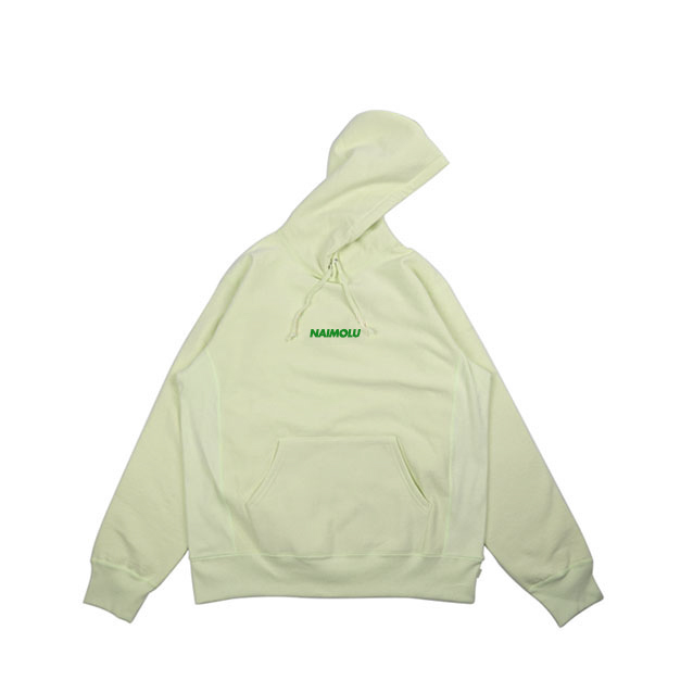 NAIMOLU SMALL LOGO HOODIE PALE LIME