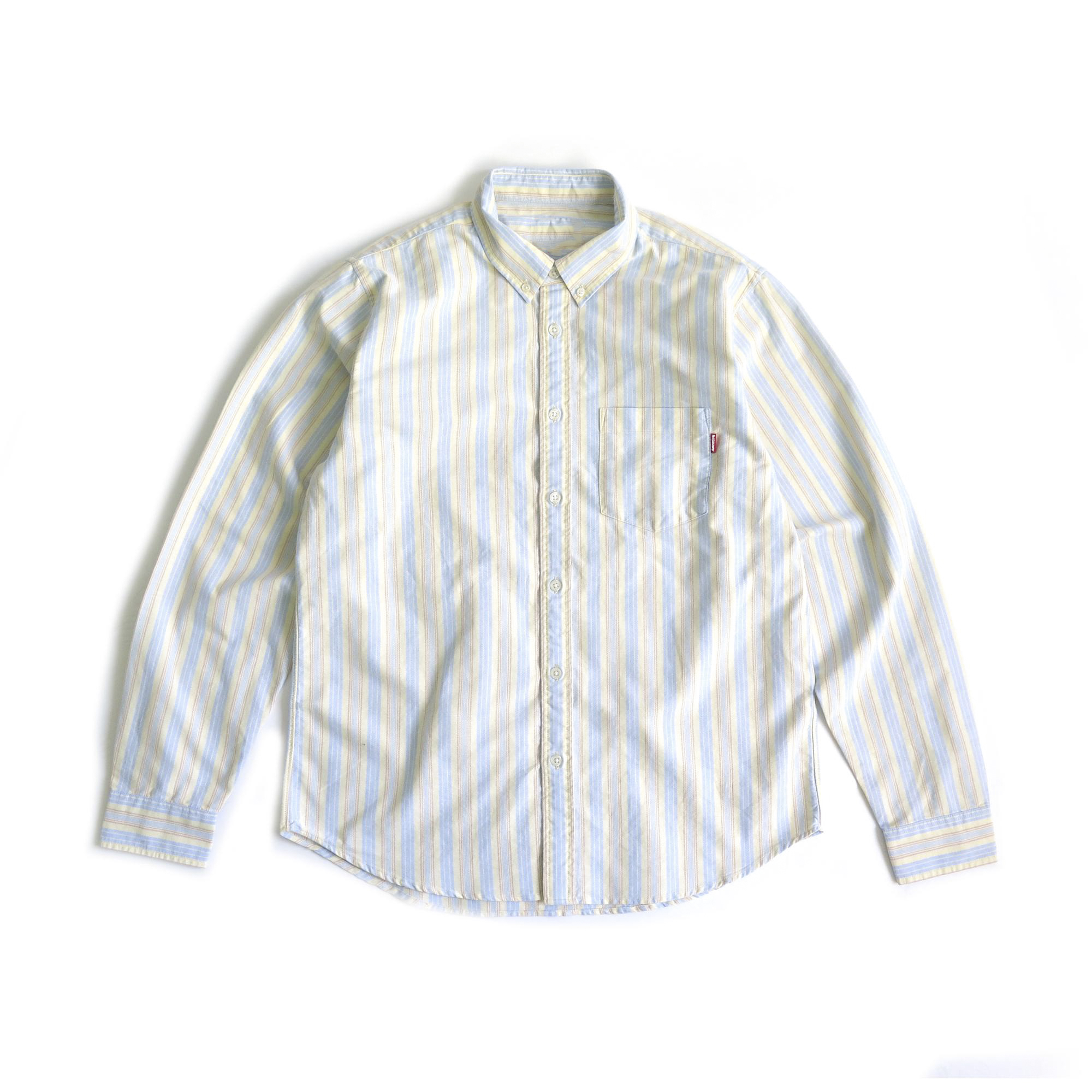 NAIMOLU STRIPE SHIRT PALE LIME