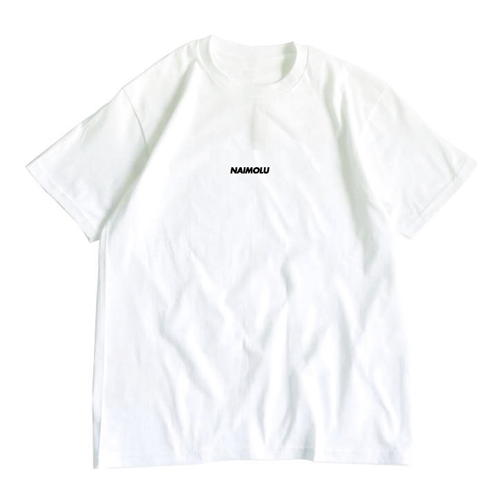 NAIMOLU SMALL LOGO TEE WHITE/BLACK
