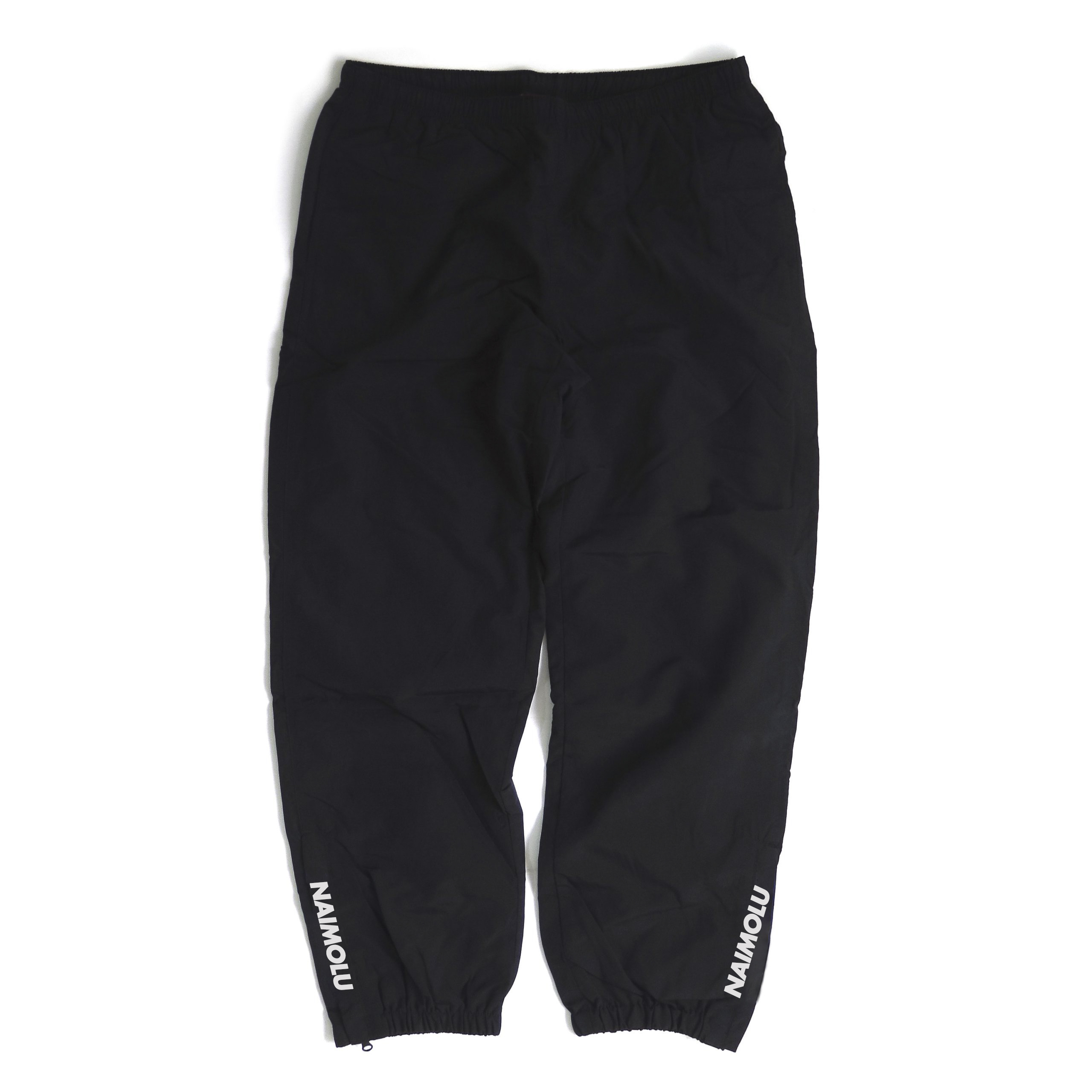 NAIMOLU STRIPE LOGO WARM UP PANT BLACK
